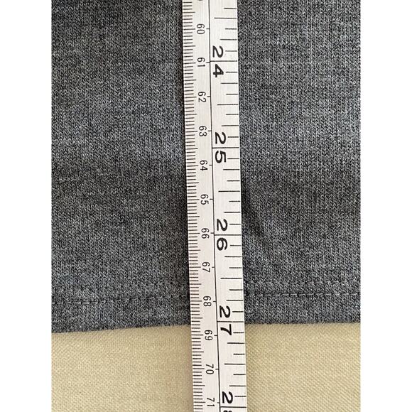 Karen Kane Long Sleeve Gray Pullover Top w/ Front Denim Pocket Sz L Cotton Blend - Picture 11 of 11